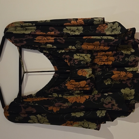 Free People Multicolor Floral Blouse - Picture 6 of 6
